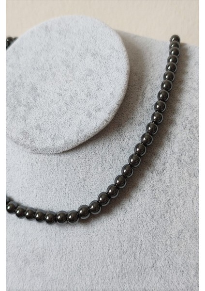 6 mm Hematit Doğaltaş Kolye fiyatları