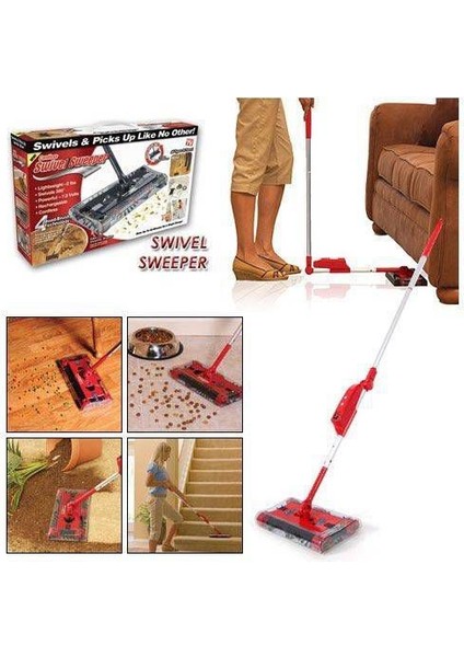 Massal Design Swivel Sweeper G6 Şarjlı Kablosuz Süpürge