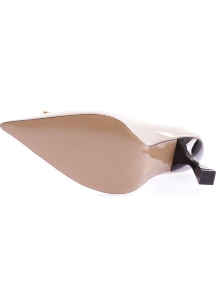 1007-22K Kadin Sivri Burun Parmak Dekolteli Kare Taşli Toka Topuklu Ayakkabi indirimleri