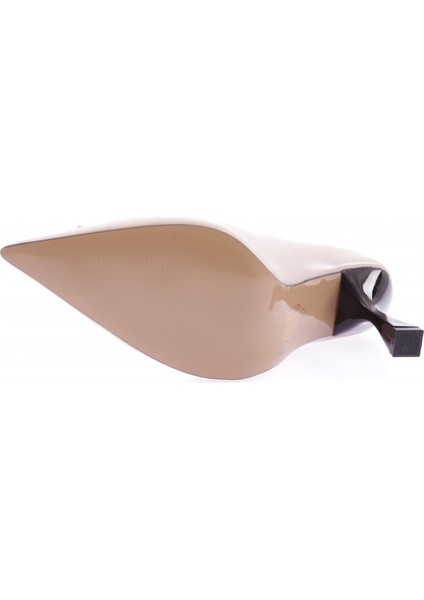 1007-22K Kadin Sivri Burun Parmak Dekolteli Kare Taşli Toka Topuklu Ayakkabi indirimleri