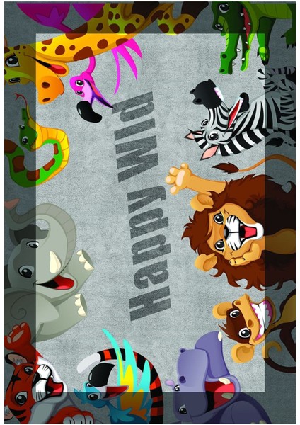 çocuk Odası Halısı Çok Renkli Yolluk Kaymaz Yuvarlak Oval Kesme Ince Yıkanabilir Halı fiyatları