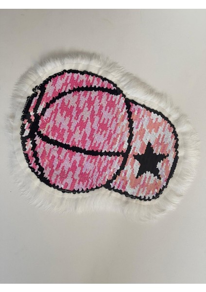 27X22 cm Pul Payetli Renkli Yıldızlı Peluşlu Şapka Aplike Yama Arma fiyatları