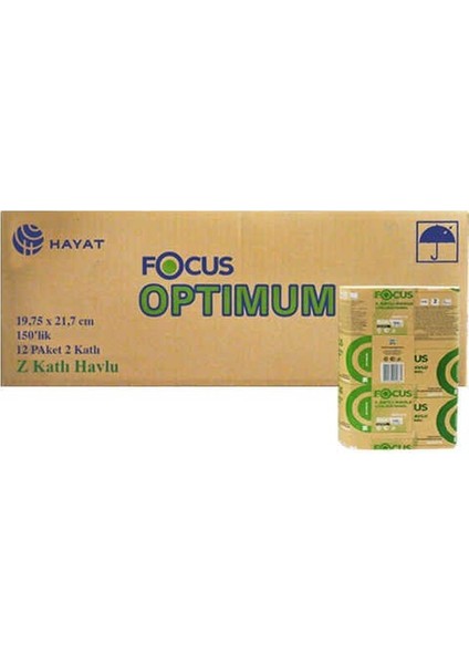 Optımum Z Katlı Dispenser Havlu Peçete 150X12