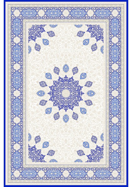 çocuk Odası Halısı Mavi Gri Yolluk Kaymaz Yuvarlak Oval Kesme Ince Yıkanabilir Halı fiyatları