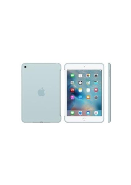 İpad Mini 4 İçin Silikon Kılıf - Turkuaz