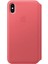 iPhone Xs Max Deri Folyo Kılıf Yavruağzı 1
