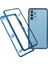 Tam Kapsama Manyetik Adsorpsiyon Metal Çerçevesi + Samsung Galaxy A32 4g Eu Versiyonu Için Çift Taraflı Ultra Net Temperli Cam Telefon Kabuğu (Yurt Dışından) 1