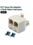 RJ11 6P4C 2'li Telefon Hattı Çoklayıcı Y-Splitter Adaptörü 3