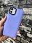 Iphone 11 Puffer Şişme Kılıf Iç Kısmı Kadifeli Kapak Lila 1