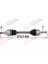 4490021 Komple Aks Sol Opel Astra J 1-4-1.6 10-15 616.5MM 1
