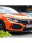 Honda civic fk7 için uygundur ön panjur ve far kaşları typer model 2016+ 2