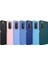 Huawei Nova 9 SE Kılıf Metal Çerçeve Hassas Butonlu Renkli Içi Kadife Lansman Kılıfı Luna Kapak Lacivert 3
