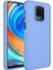 Case 4U Xiaomi Redmi Note 9 Pro Kılıf Metal Çerçeve Hassas Butonlu Renkli Içi Kadife Lansman Kılıfı Luna Kapak Lila 1