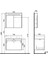 Idea 2.0 80 cm Pasifik A Tek Çekmeceli Banyo Dolabı Takımı 610100200594 2