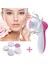 Pilli Yüz Cilt Temizleme Cihazı Siyah Nokta Peeling Fırça Seti Vücut Yüz Bakımı Masaj A 1