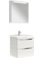 Casilla 65 cm Satin Gri Banyo Dolabı Takımı (Ayna Dolabı) 1