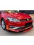 Kia Rio 2017-2020 Kırmızı Şeritli Ön Lip ve Yan Marşpiyel Seti Piona Black 4