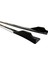 Toyota Hilux 2011-2015 Beyaz Şeritli Ön Lip ve Yan Marşpiyel Seti Piona Black 3