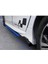 Honda Hr-V 1998-2005 Mavi Şeritli Ön Lip ve Yan Marşpiyel Seti Mavi 3