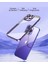 iPhone 14 Pro Max Uyumlu Kılıf Kamera Lens Koruyuculu Sararmaz Şeffaf Toz Geçirmez Hoparlör Tasarımı Elektrolizle Darbeye Dayanıklı Çizilmez Ince 5