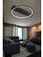 9143 Plofonyer Siyah LED Avize 1