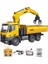 Huına 1/14 Yüksek Kalite 26 Kanal Rc Model Tutma Kollu Kepçeli Damperli Kamyon Uzaktan Kumandali Çok Fonksiyonlu Iş Makinası - 2.4g Sesli & Işıklı - 1575 - 3