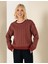 Pierre Cardin  Kadın Bordo Sweatshirt 50254422-VR014 4