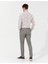 Erkek Gri Dokuma Spor Pantolon 50259778-VR024 4
