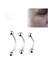 Cerrahi Çelik Gümüş Rook,Snog,Dil , Kaş Muz Piercing-Bar Uzunluğu 6mm-1 adet 1