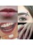 Cerrahi Çelik Gümüş Rook,Snog,Dil , Kaş Muz Piercing-Bar Uzunluğu 6mm-1 adet 3