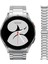 Samsung Galaxy Watch 5 Pro 45MM / Watch 5 40-44MM Uyumlu Çelik Metal Kordon Tam Uyumlu Pim 1