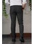 Regular Fit Yan Cep Boru Paça Erkek Kumaş Pantolon 4