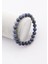 Sertifikalı Dumortierite Doğal Taş Bileklik 8 MM22 1