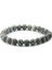Sertifikalı Gri Jasper Doğal Taş Bileklik - 8 MM22 2