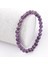 Sertifikalı Ametist Doğal Taş Bileklik 6 MM18 2