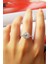 0.75 Ct. G Color Tektaş Gümüş Yüzük 4