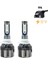 LED Far Ampulü 4800 Lümen H4 24V / LAAM809 2
