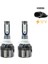 LED Far Ampulü Beyaz H9006 36W 4800LM 12V / LAAM806 1