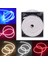 12 Volt 6 x 12 mm Turkuaz Esnek Neon Led 5 Metre) 1