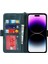 Xstepcase iPhone 14 Pro Için Ön Çizgiye Anti-Cratch Telefon Kasası Retro Cüzdan Standı Manyetik Toka Şok Geçirmez Flip Deri Telefon Kapağı Kayışlı (Yurt Dışından) 2