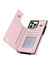 Xstepcase iPhone 14 Pro Pu Deri Kaplamalı Tpu Kickstand Telefon Kasası Fermuar Cep Manyetik Düğme Kartı Yuvaları Omuz Kayışı ile Koruyucu Kapak (Yurt Dışından) 4