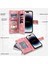 Xstepcase iPhone 14 Pro Max Için Fermuar Cep Cüzdan Kılıfı, Düşmeye Dayanıklı Mandala Çiçek Baskılı Pu Deri Stand Kapağı Birden Fazla Kart Yuvası (Yurt Dışından) 4