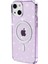 Xstepcase iPhone 14 Şeffaf Glitter Koruyucu Kapak Manyetik Tpu+Pc Telefon Magsafe Şarj Cihazı ile Uyumlu Karaklama Kılıfı (Yurt Dışından) 2