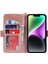 Xstepcase iPhone 14 Için Şok Geçirmez Deri Telefon Kasası Retro Cüzdan Standı Manyetik Toka Telefon Kapağı Kayışlı (Yurt Dışından) 2