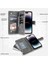 Xstepcase iPhone 14 Için Çoklu Kart Yuvaları Için Telefon Kapağı Mandala Çiçek Baskılı Pu Deri Telefon Kasası Standı Fermuarlı Cep Cüzdan Kayış (Yurt Dışından) 4