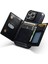 Xstepcase iPhone 14 Için Dg.ming M3 Serisi 2-1 Arada Pu Deri Kaplamalı Pc+Tpu Koruyucu Telefon Vaka Kickstand Manyetik Çıkarılabilir Fermuar Cüzdan Telefon Kapağı (Yurt Dışından) 2