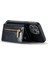 Xstepcase iPhone 14 Için Dg.ming M3 Serisi 2-1 Arada Pu Deri Kaplamalı Pc+Tpu Koruyucu Telefon Vaka Kickstand Manyetik Çıkarılabilir Fermuar Cüzdan Telefon Kapağı (Yurt Dışından) 3