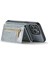 Xstepcase iPhone 14 Için Dg.ming M3 Serisi 2-1 Arada Pu Deri Kaplamalı Pc+Tpu Koruyucu Telefon Vaka Kickstand Manyetik Çıkarılabilir Fermuar Cüzdan Telefon Kapağı (Yurt Dışından) 3