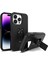Xstepcase iPhone 14 Pro Max Shockproof Kickstand Case Tpu + Pc Çift Katman Anti-Slip Defender Koruyucu Telefon Kapağı (Yurt Dışından) 1