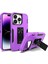 Xstepcase iPhone 14 Pro Max Shockproof Kickstand Case Tpu + Pc Çift Katman Anti-Slip Defender Koruyucu Telefon Kapağı (Yurt Dışından) 1